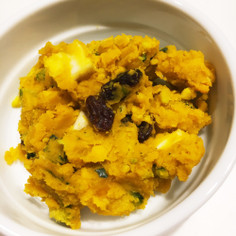 かぼちゃのレーズンサラダ