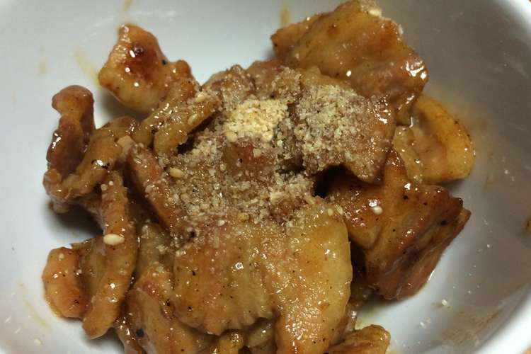焼肉用豚バラで生姜焼き レシピ 作り方 By クック9ji8c0 クックパッド 簡単おいしいみんなのレシピが361万品