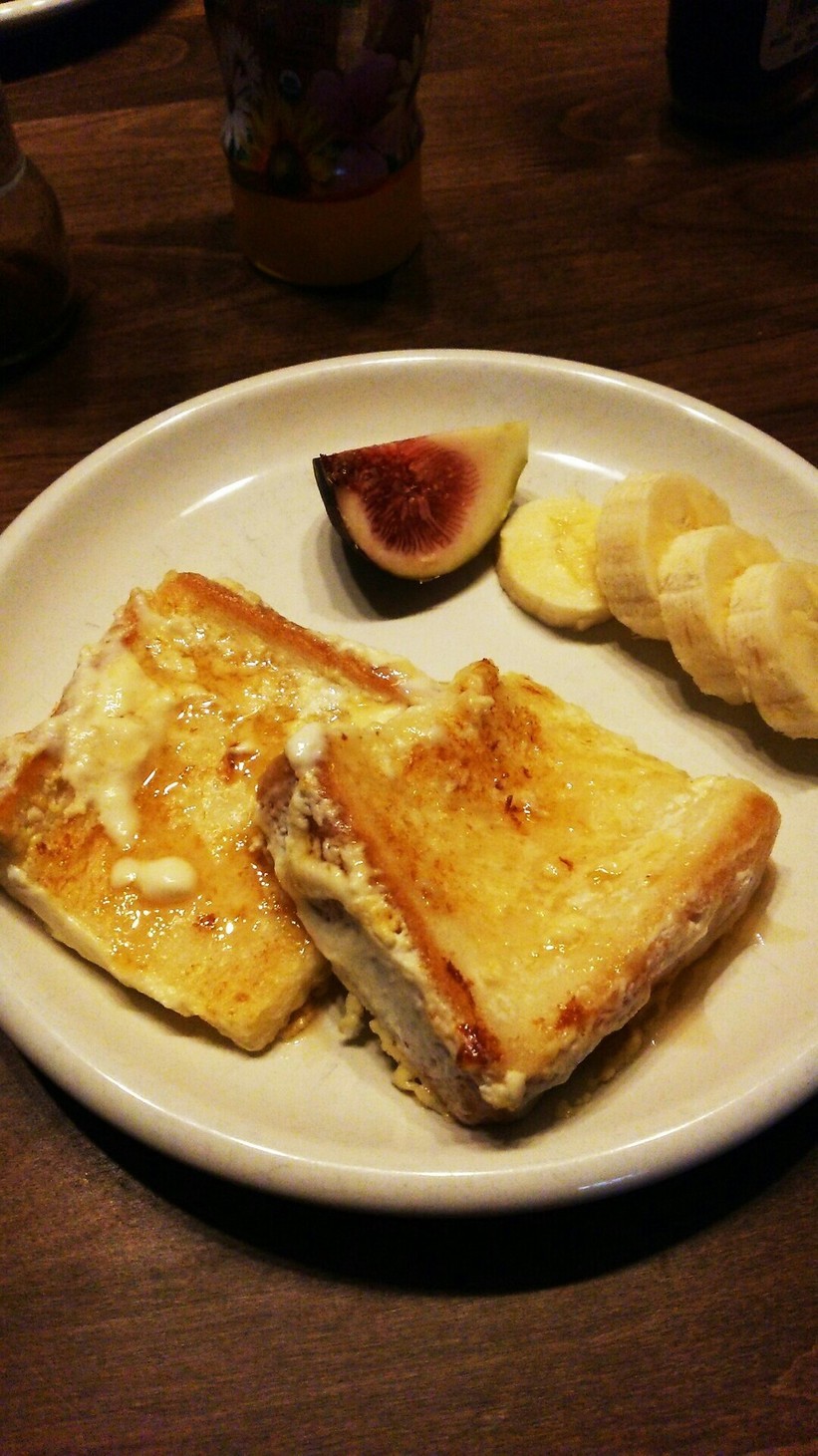 チーズケーキ風ヨーグルトフレンチトーストの画像