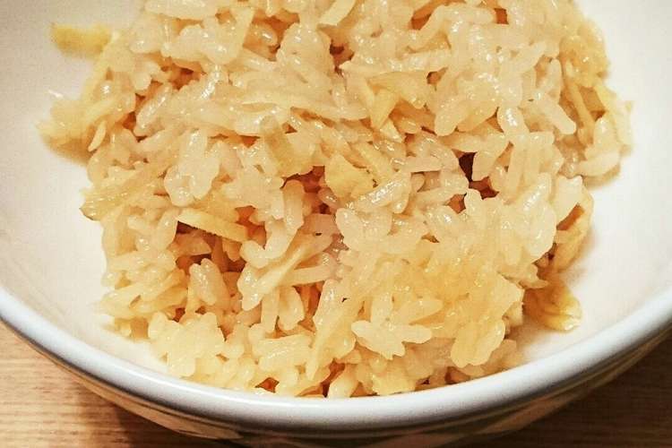 簡単美味しい 新生姜の炊き込みご飯 レシピ 作り方 By くみくみくーみん クックパッド 簡単おいしいみんなのレシピが352万品