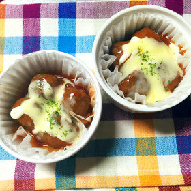お弁当に♡簡単可愛いミートボールアレンジ