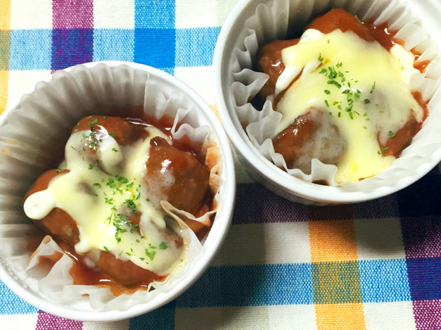 お弁当に 簡単可愛いミートボールアレンジ レシピ 作り方 By ちーた クックパッド お弁当に 簡単可愛いミートボールアレンジ レシピ 作り方 By ちーた クックパッド