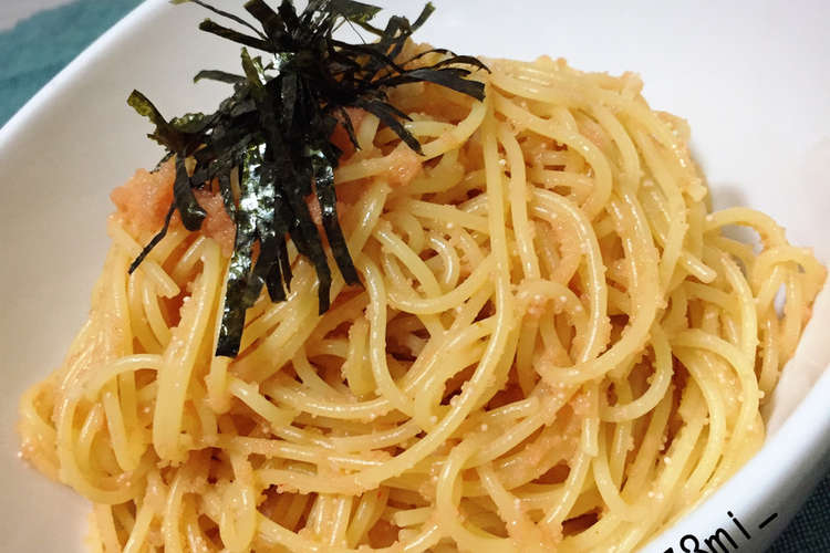 簡単 たらこ 明太子 スパゲティ レシピ 作り方 By Na73mi クックパッド 簡単おいしいみんなのレシピが358万品