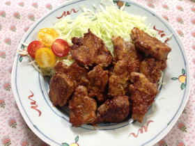 簡単!豚ヒレ肉のケチャップ焼き