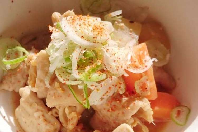 男子喜ぶごはんにつまみにあったかモツ煮 レシピ 作り方 By 百笑通信 クックパッド 簡単おいしいみんなのレシピが376万品