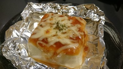 超簡単☆節約料理！！豆腐の甘味噌チーズ☆の写真