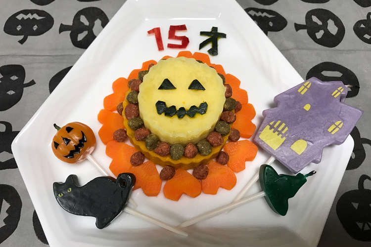 犬用ケーキ ハロウィン 15才 レシピ 作り方 By ちょこぷり クックパッド