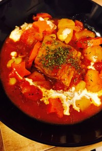 ❄︎牛バラ肉ブロック❤️絶品トマト煮❄︎