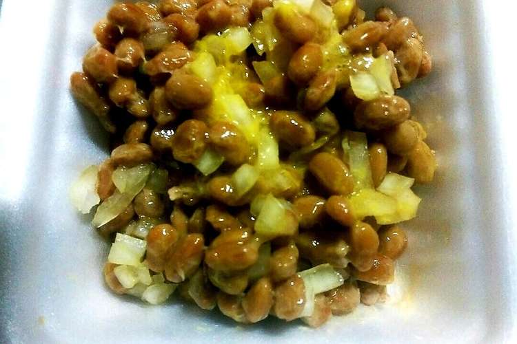 玉ねぎ納豆究極アレンジ納豆ご飯おかずアテ レシピ 作り方 By きつねどんべい クックパッド 簡単おいしいみんなのレシピが352万品