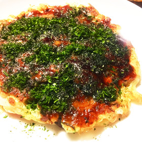 うちの自慢のふわっとろっ♡なお好み焼き