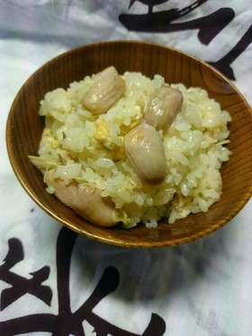 生落花生おこわ♡