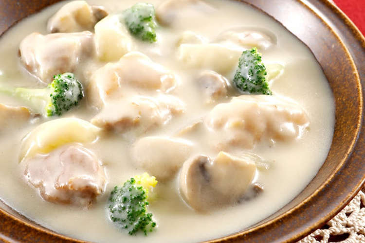 鶏肉のクリームシチュー レシピ 作り方 By ライオン株式会社 クックパッド 簡単おいしいみんなのレシピが360万品