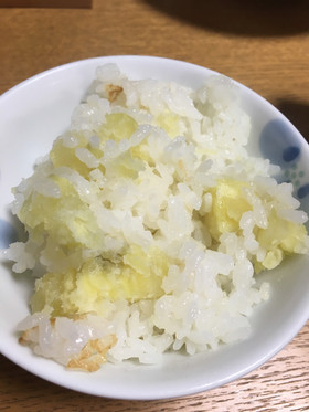 出汁なし!超簡単さつまいもご飯
