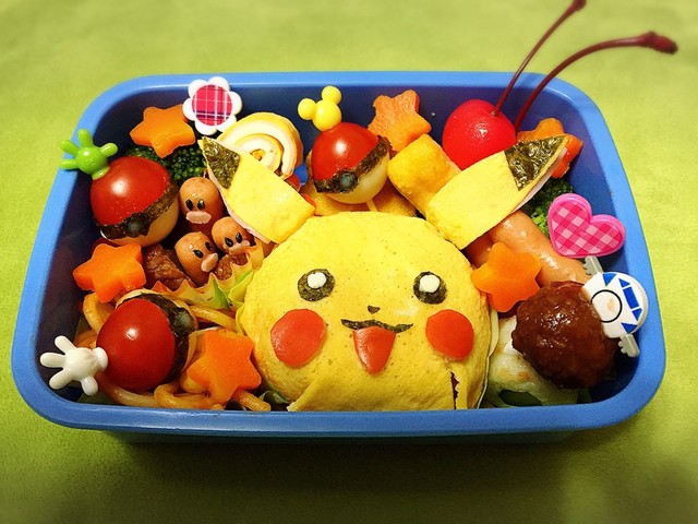 キャラ弁 ピカチュウ ダグトリオ レシピ 作り方 By Seijiーpapa クックパッド 簡単おいしいみんなのレシピが349万品