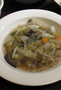 冬野菜のトロトロスープ