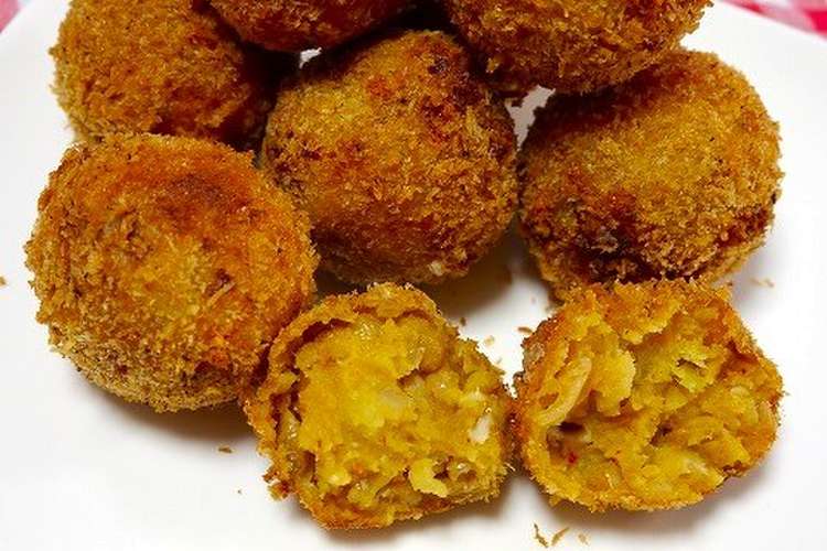 簡単 納豆キムチーズ さつまいもコロッケ レシピ 作り方 By だんどり亭 クックパッド 簡単おいしいみんなのレシピが352万品