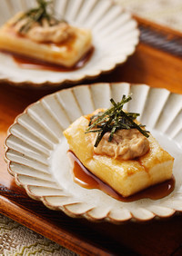 シーチキンマヨネーズの甘辛醤油餅