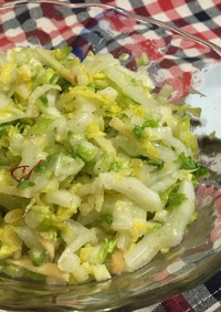 白菜の中華風サラダ