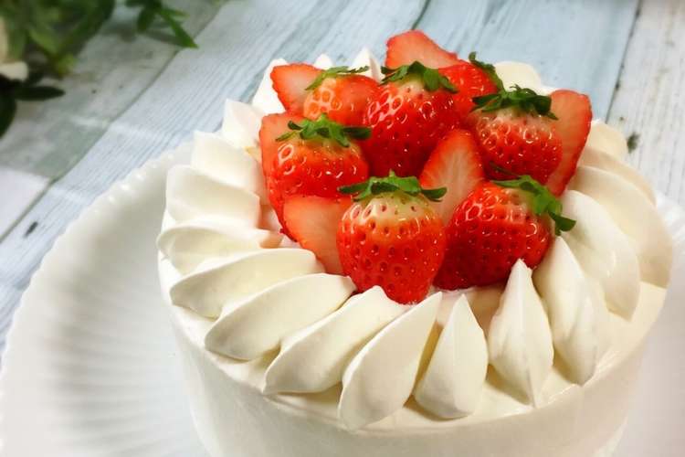 基本のスポンジケーキ デコレーション レシピ 作り方 By よちよちよ クックパッド 簡単おいしいみんなのレシピが353万品