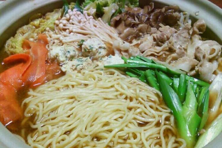 味噌ラーメン鍋 レシピ 作り方 By 星と海 クックパッド 簡単おいしいみんなのレシピが352万品