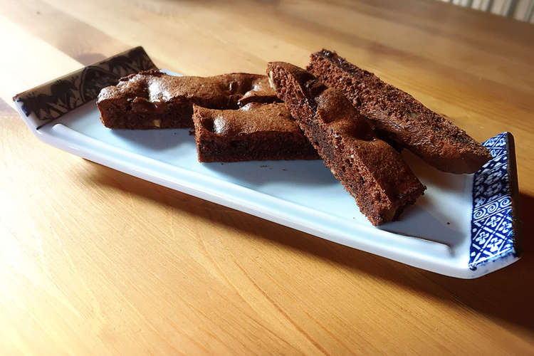 ざっくざっくチョコブラウニー レシピ 作り方 By いちけいさんの部屋 クックパッド 簡単おいしいみんなのレシピが356万品