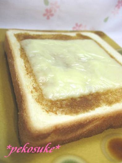 わさびじょうゆ＆チーズ*トーストの写真