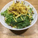 水菜とサツマイモの食感サラダ(≧∀≦)