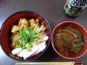 牡蠣の天丼