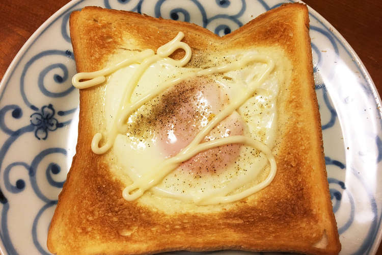 トースターで 簡単半熟目玉焼きトースト レシピ 作り方 By さらふわ クックパッド 簡単おいしいみんなのレシピが355万品