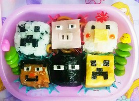 最高のマインクラフト 50 素晴らしいマインクラフト キャラ弁