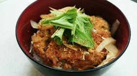*残り物リメイク♪コロッケ丼*