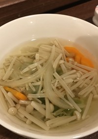野菜たっぷりダシダdeスープ