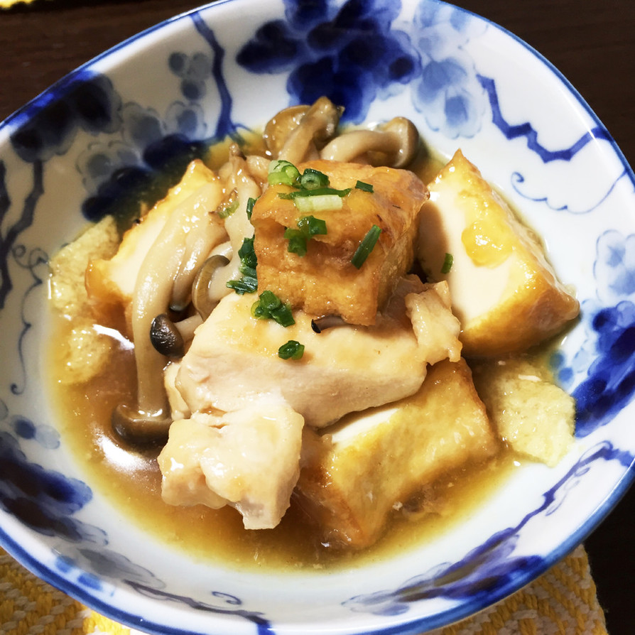 鶏胸肉&厚揚げのトロトロ煮♡の画像