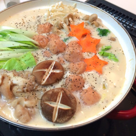 クセになる♡ほっこり濃厚味噌みるく鍋