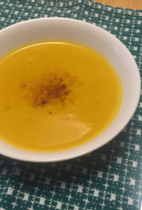 ミキサーで簡単 ほっこり かぼちゃスープ