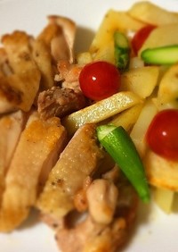 簡単お惣菜☆野菜が美味しい鶏のソテー
