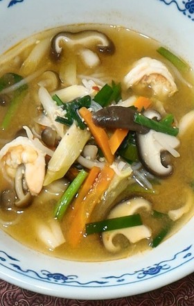 低カロリー しらたき味噌ラーメン