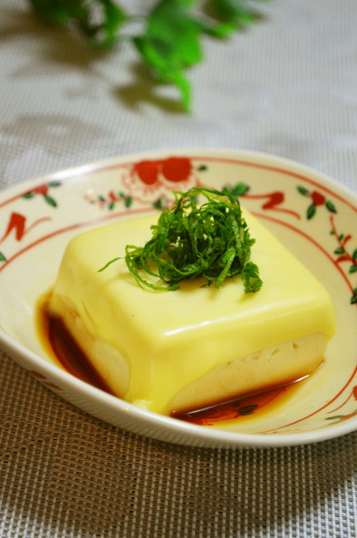 簡単おつまみ チーズ豆腐の写真