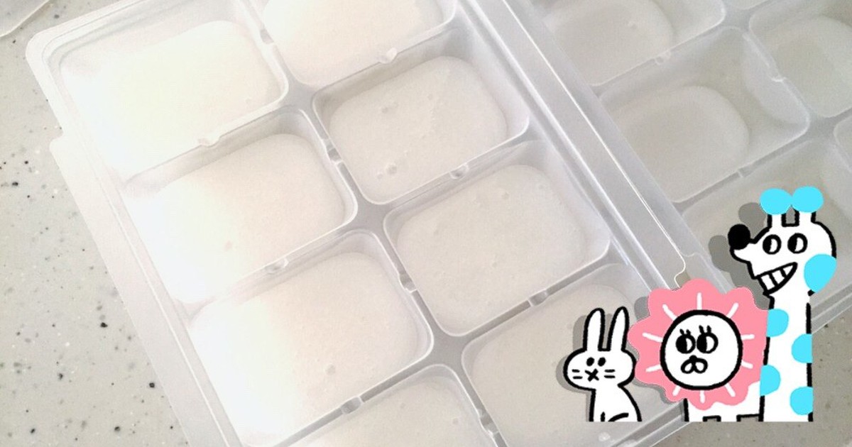 離乳食初期 レンジとブレンダーで10倍粥 レシピ 作り方 By Cookみほmama クックパッド 簡単おいしいみんなのレシピが356万品