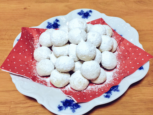 バター不使用 簡単スノーボールクッキー レシピ 作り方 By Miki クックパッド 簡単おいしいみんなのレシピが360万品