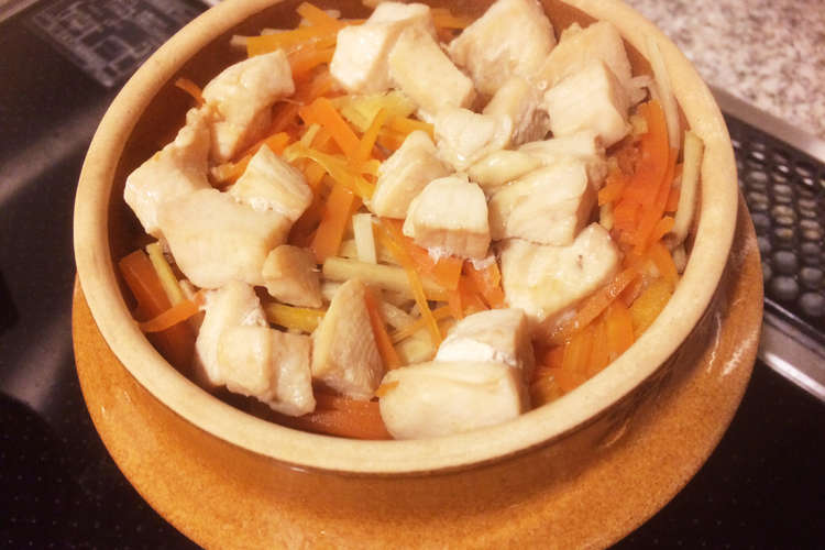峠の釜飯の空き容器で 簡単炊き込みご飯 レシピ 作り方 By Yumi314 クックパッド 簡単おいしいみんなのレシピが361万品