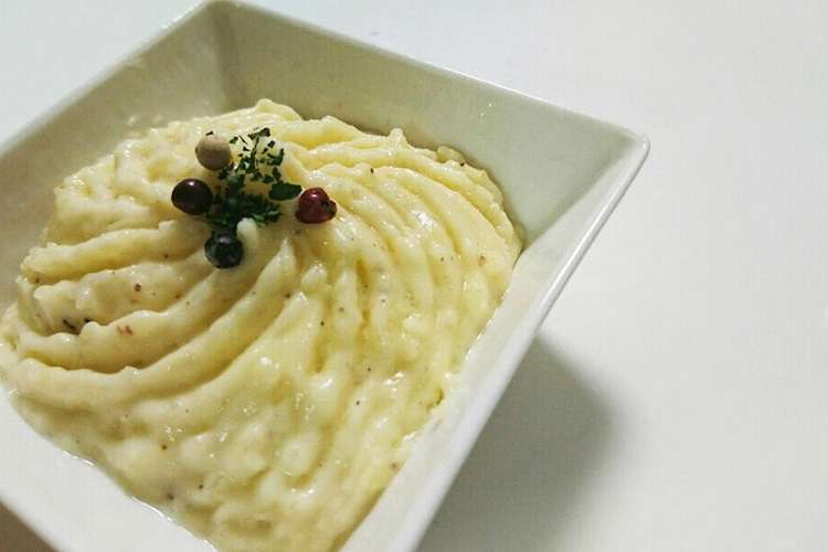 レンジで簡単 お皿１枚でマッシュポテト レシピ 作り方 By 猫ちゅん クックパッド 簡単おいしいみんなのレシピが349万品
