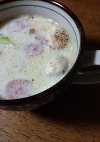 韓国風！豆乳スープ