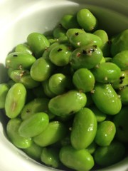 冷凍枝豆ナムル(あまった枝豆・リメイク)の写真