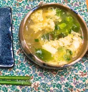 包丁使わず5分で♪簡単ふわふわ春雨スープの写真