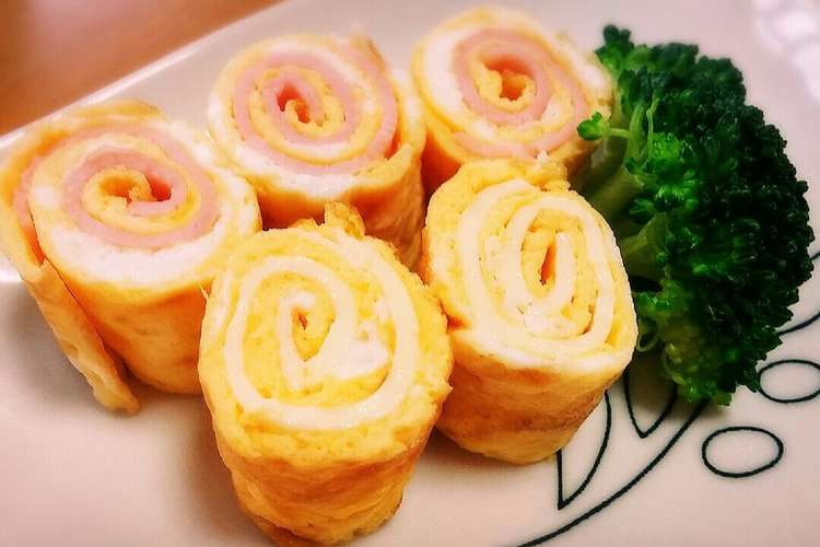 卵1つで お弁当ハムロール チーズロール レシピ 作り方 By Nobu Nobu クックパッド 簡単おいしいみんなのレシピが354万品