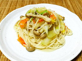 あごだしで✿汁なしうどん♪