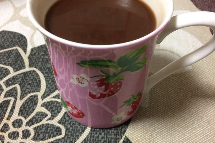 むくみ腸解消 しょうがココア レシピ 作り方 By みそでんがく クックパッド 簡単おいしいみんなのレシピが355万品