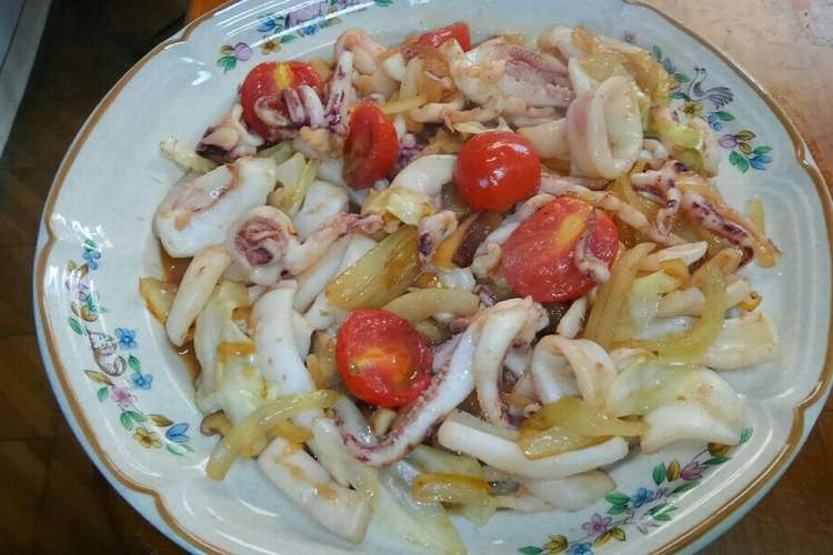 赤イカの味噌バター炒め レシピ 作り方 By 大原湖の梅ちゃん クックパッド 簡単おいしいみんなのレシピが364万品
