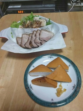 ❤お手製ベーコンからの燻製➕ハンペンも❤